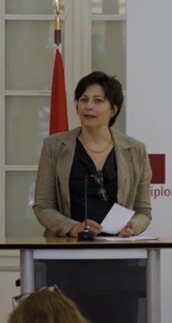 Alena Baich, Moderation und Vortrag
